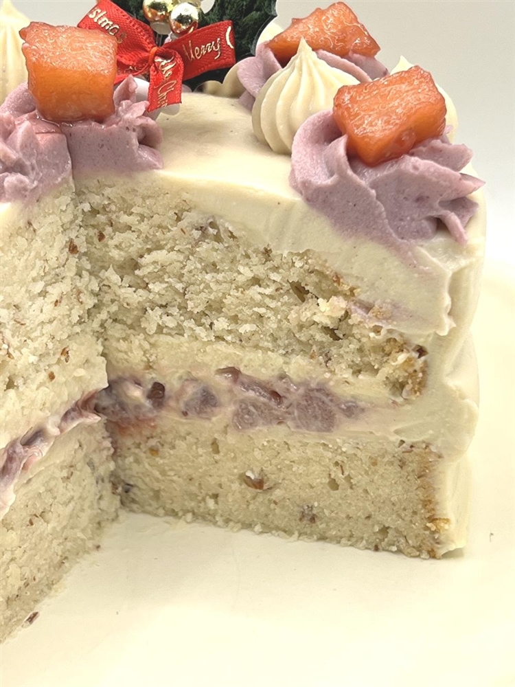 【リマ特選直送品】小布施りんごと有機いちごのクリスマスケーキ