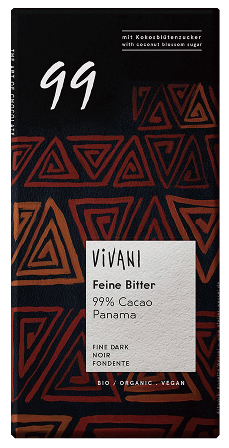 ViVANI オーガニックファインダークチョコレート99%【販売期間：11月1日～3月31日予定】