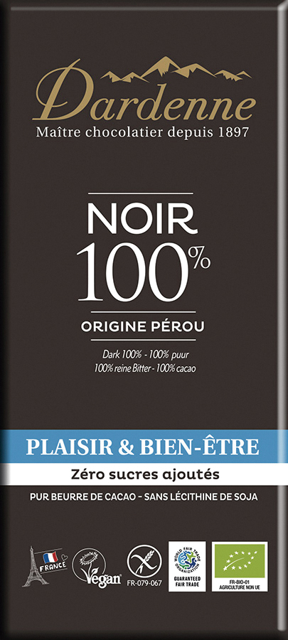 ※中止※ダーデン　有機チョコレート ダーク100％