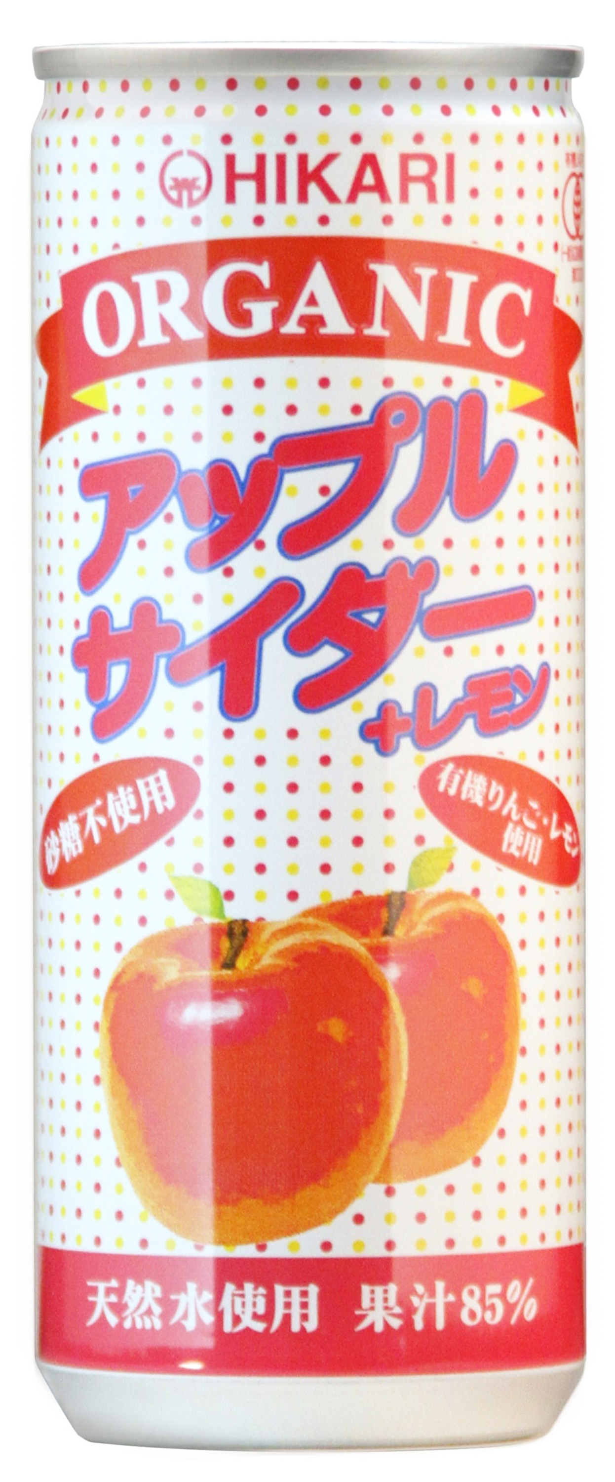ヒカリ　オーガニックアップルサイダー＋レモン