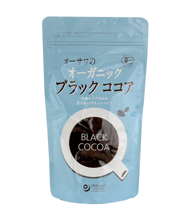 オーサワのオーガニックブラックココア