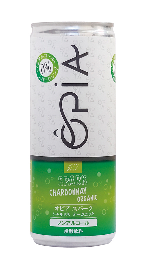 OPIAシャルドネ スパークリングオーガニックノンアルコール(ワインテイスト飲料)缶