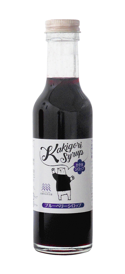 ※中止※かき氷シロップ(ブルーベリー)　（仕様変更品　4204あり）