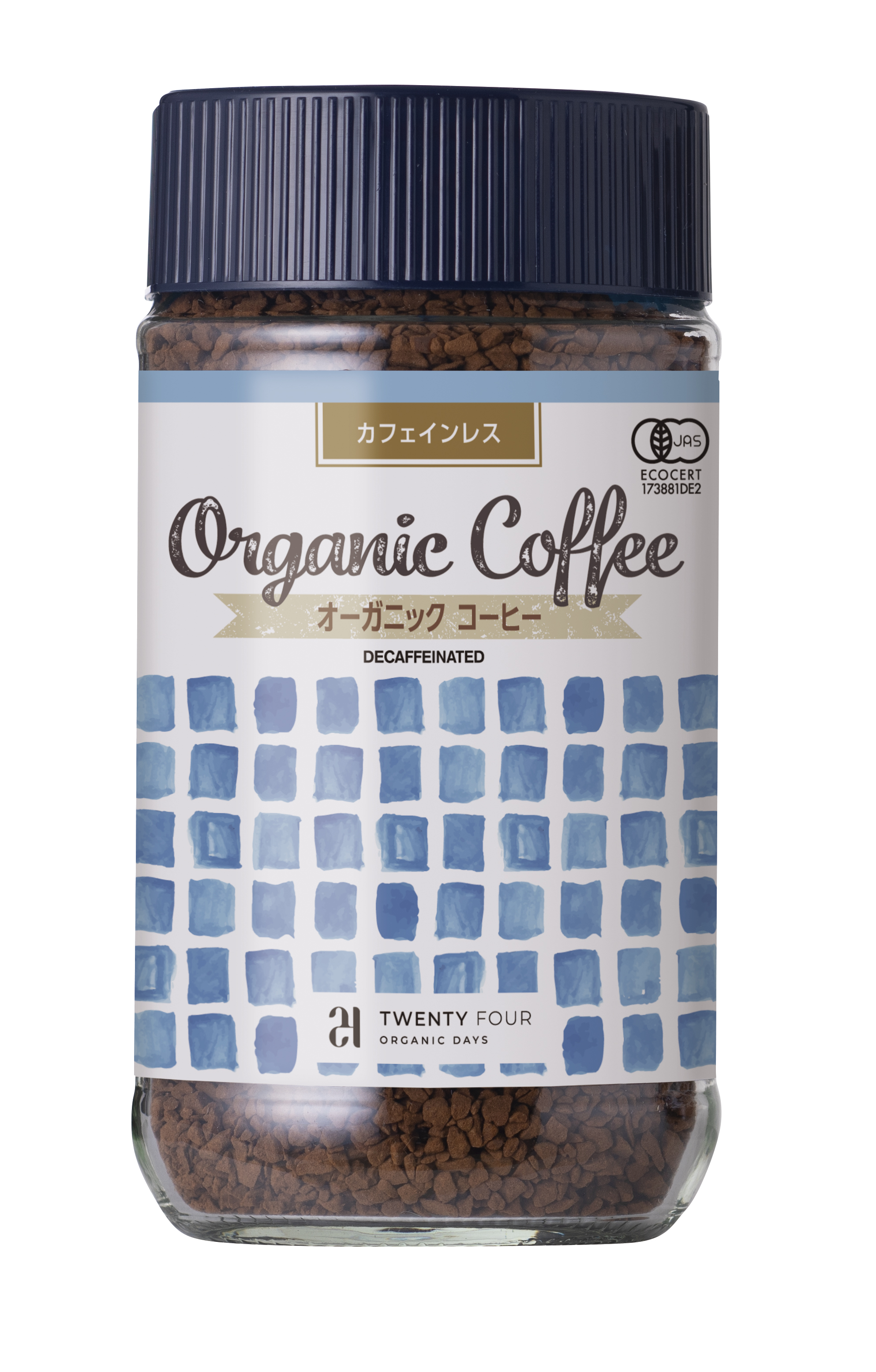 24 ORGANICDAYSオーガニックインスタントコーヒーカフェインレス