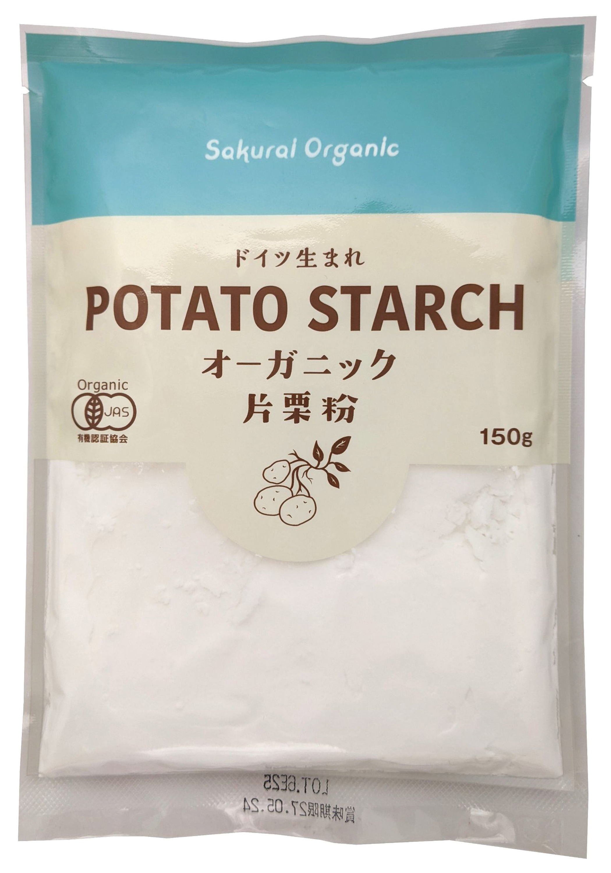 【7月新商品】オーガニック片栗粉(桜井食品)