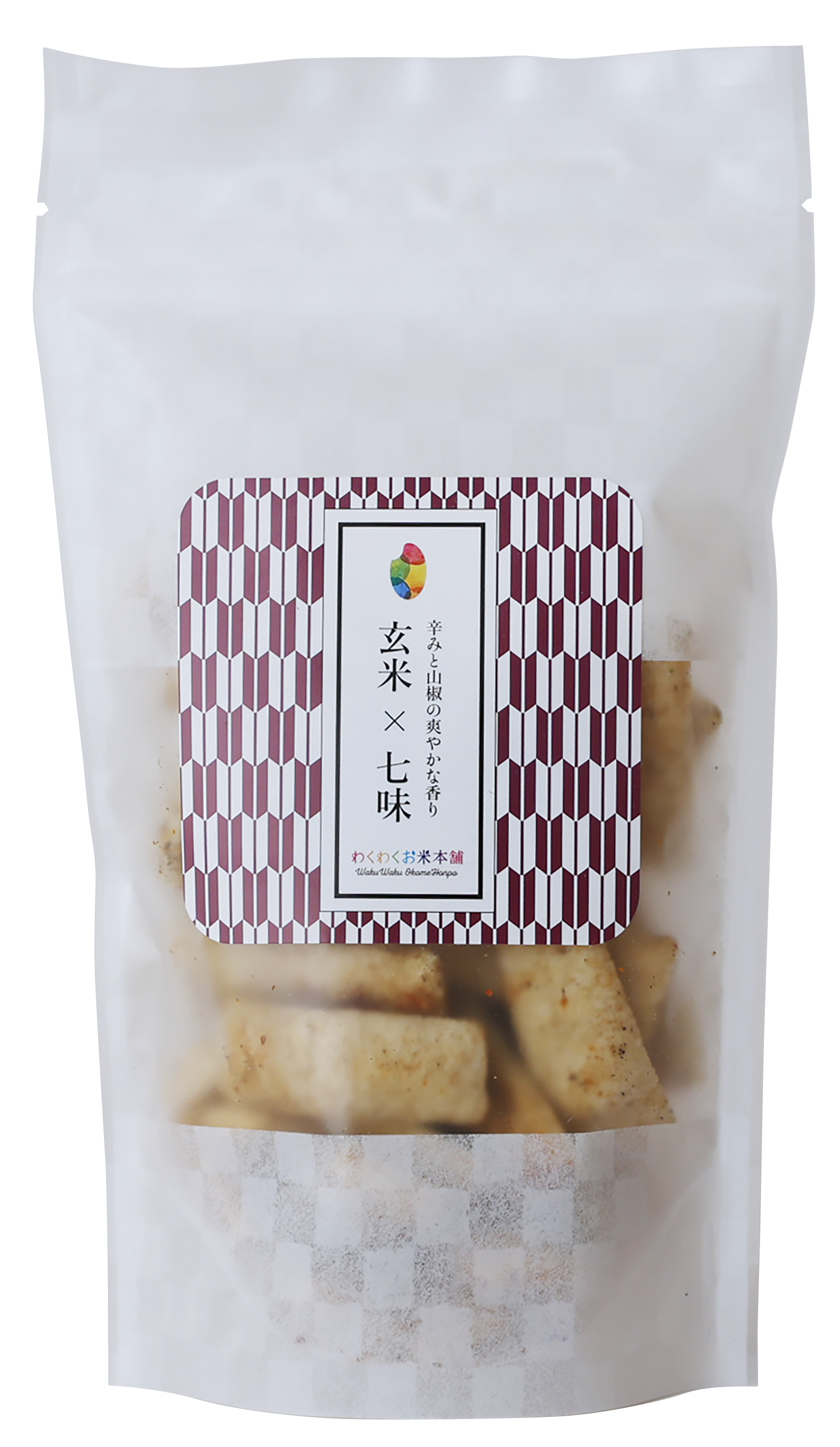 【1月10日新発売】玄米スナック（七味）
