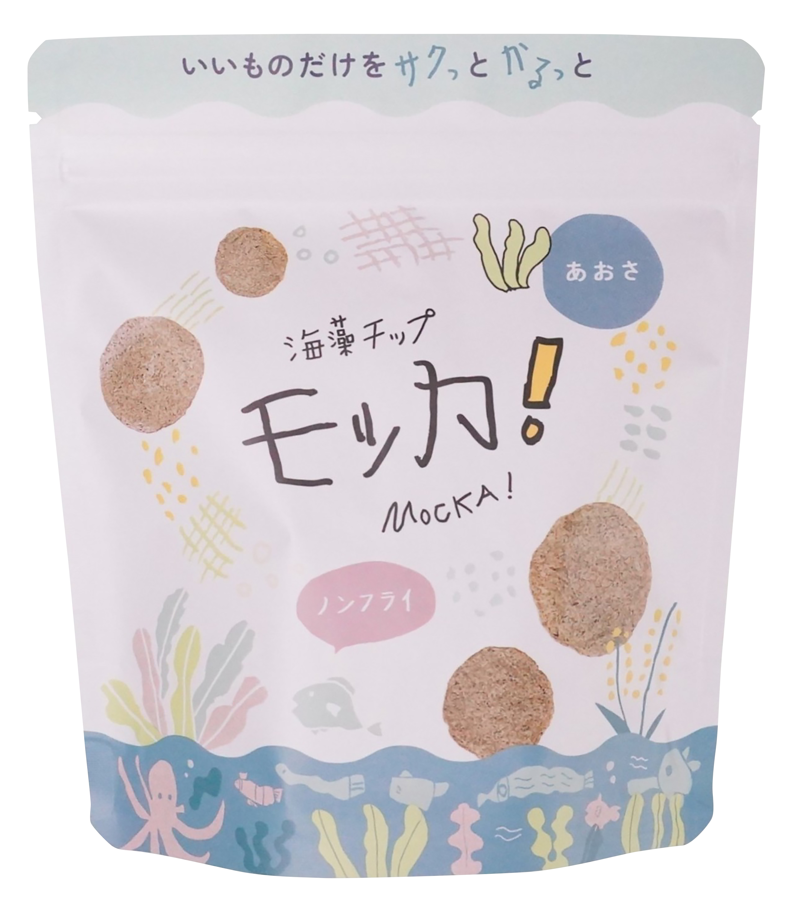 【2月新商品】海藻チップ モッカ！あおさ