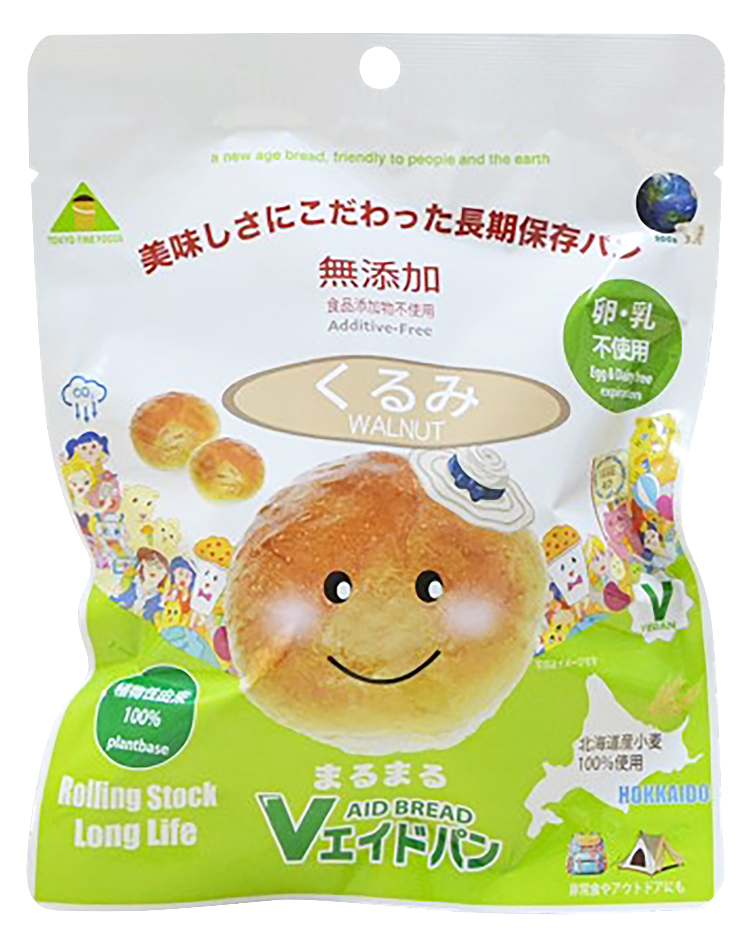 Ｖエイドパンまるまる くるみ