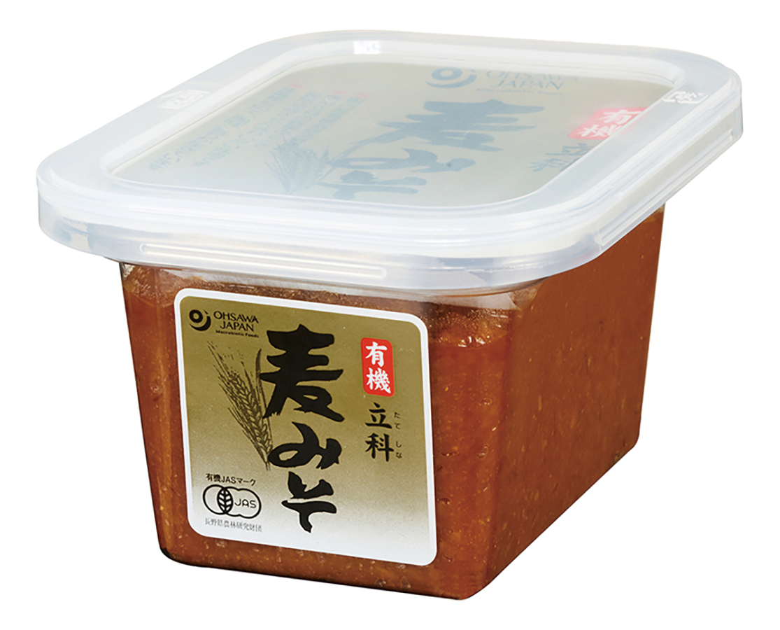 ※中止※オーサワの有機立科麦みそ　（代替品 9274あり）