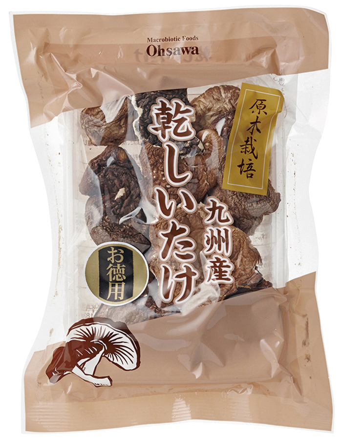 40g:　006075　オーサワの九州産乾しいたけ(香信)お徳用　食品