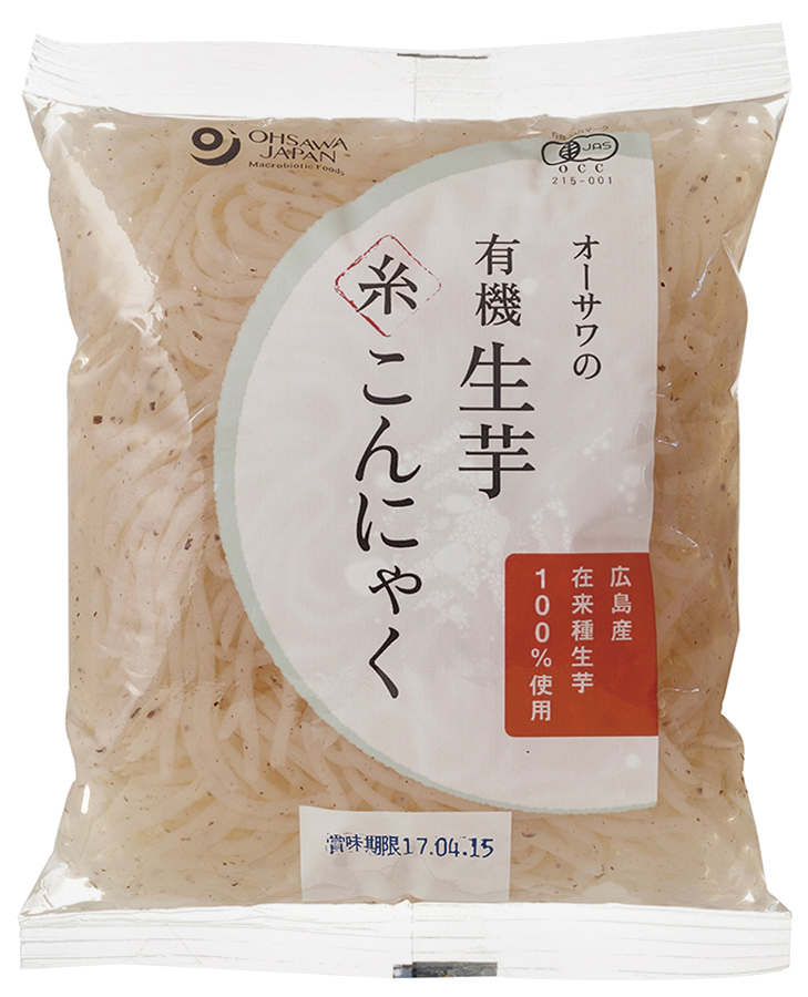 オーサワの有機 生芋糸こんにゃく
