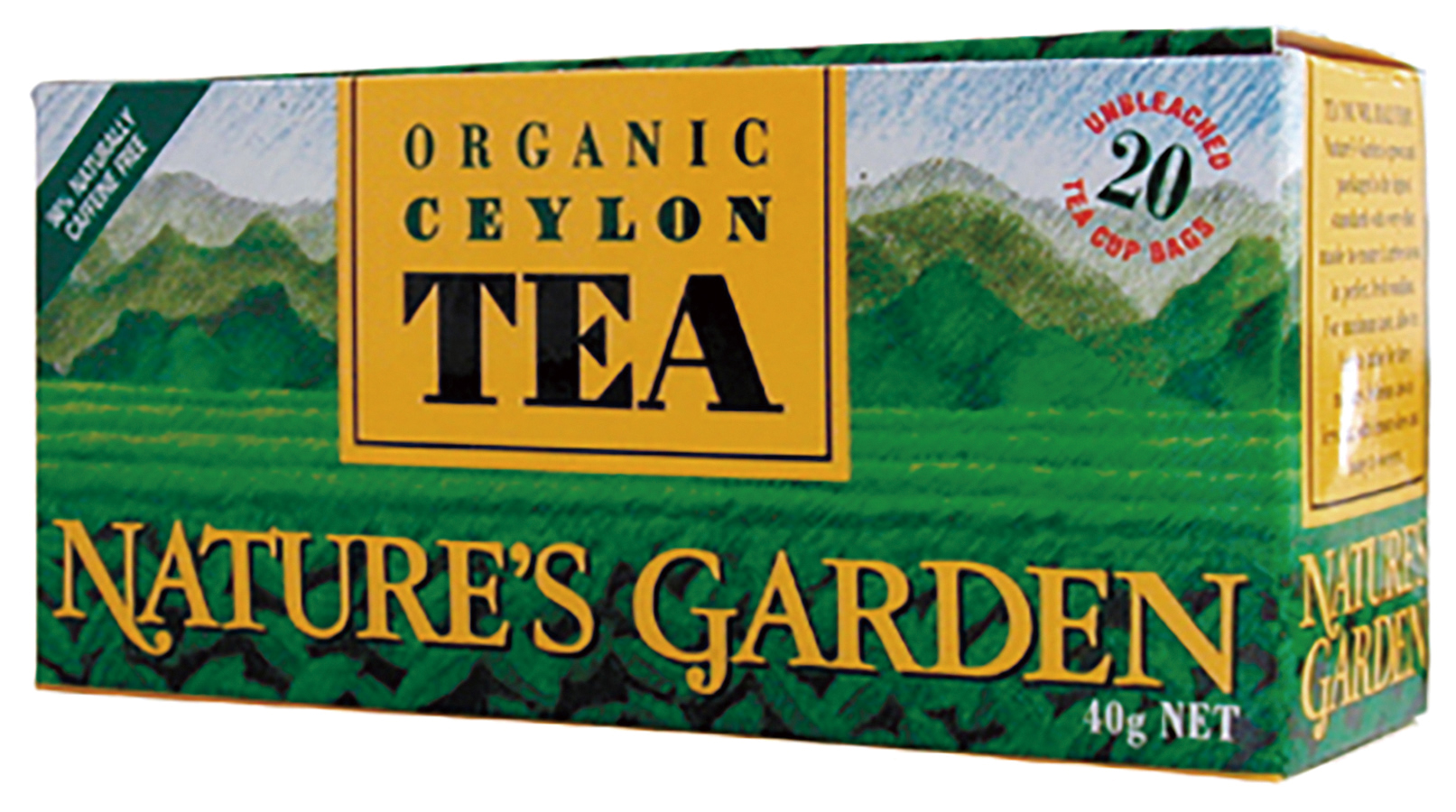 有機栽培セイロンティー（ティーバッグ）