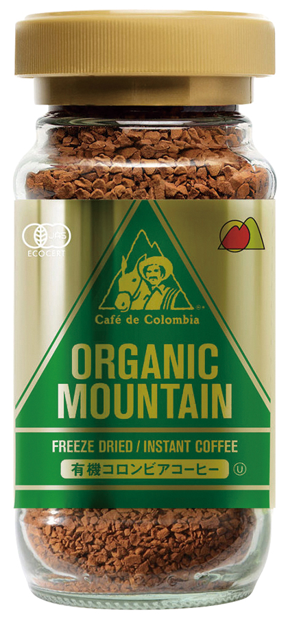 オーガニックマウンテン　有機インスタントコーヒー（ビン）
