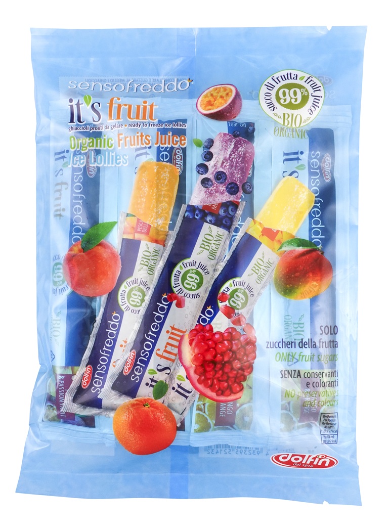 【30%OFF】【リマセレクション】オーガニックフルーツ ウォーターアイスバー(ブルー)