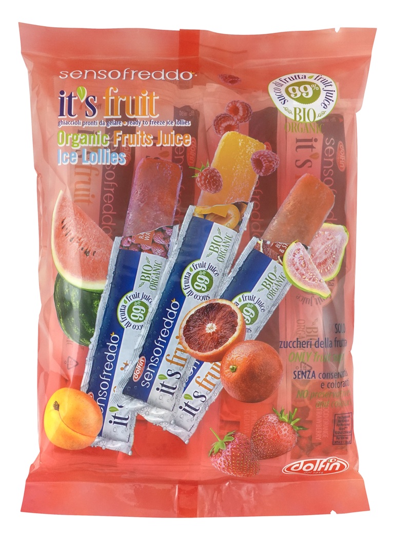 【30%OFF】【リマセレクション】オーガニックフルーツ ウォーターアイスバー(レッド)