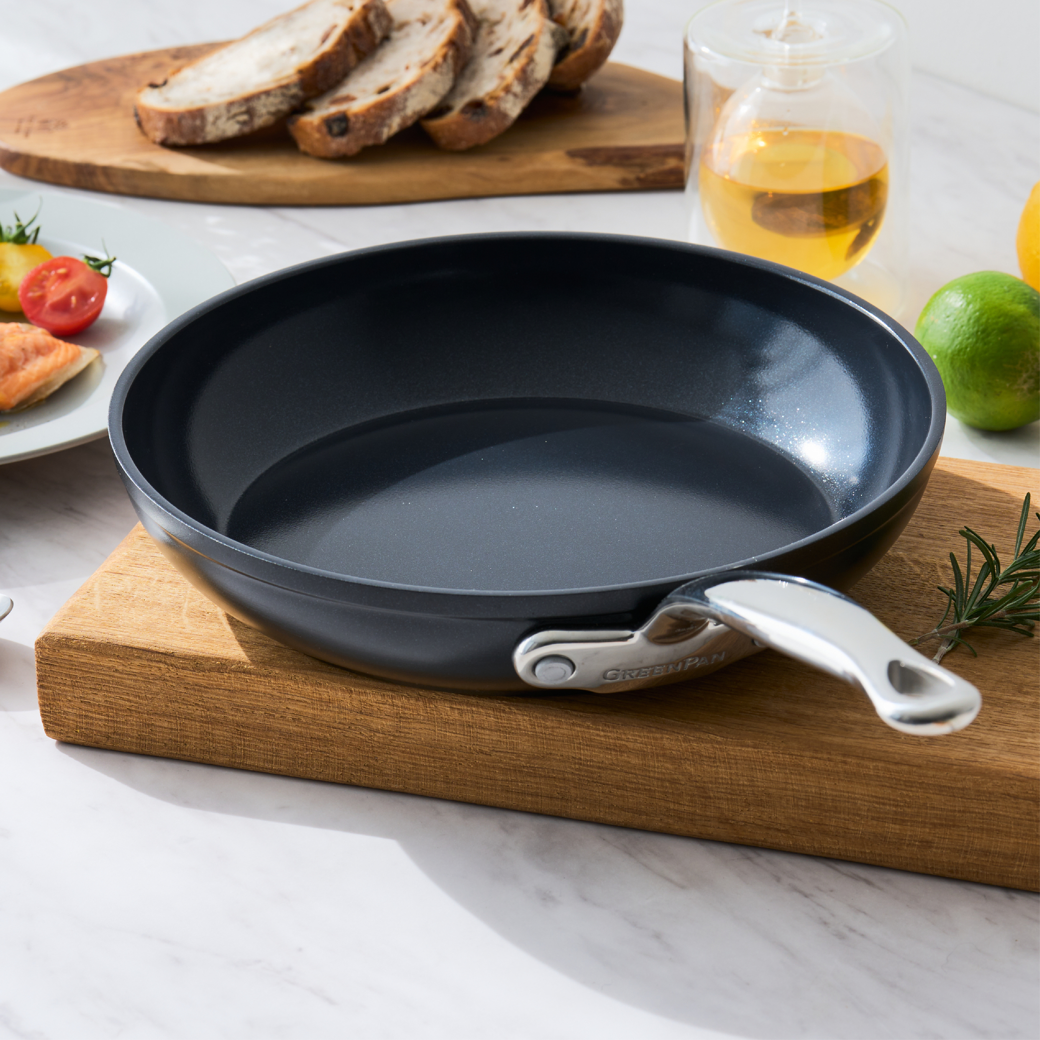 【リマ特選直送品】 ゼンケン グリーンパン バルセロナプロ フライパン 28㎝