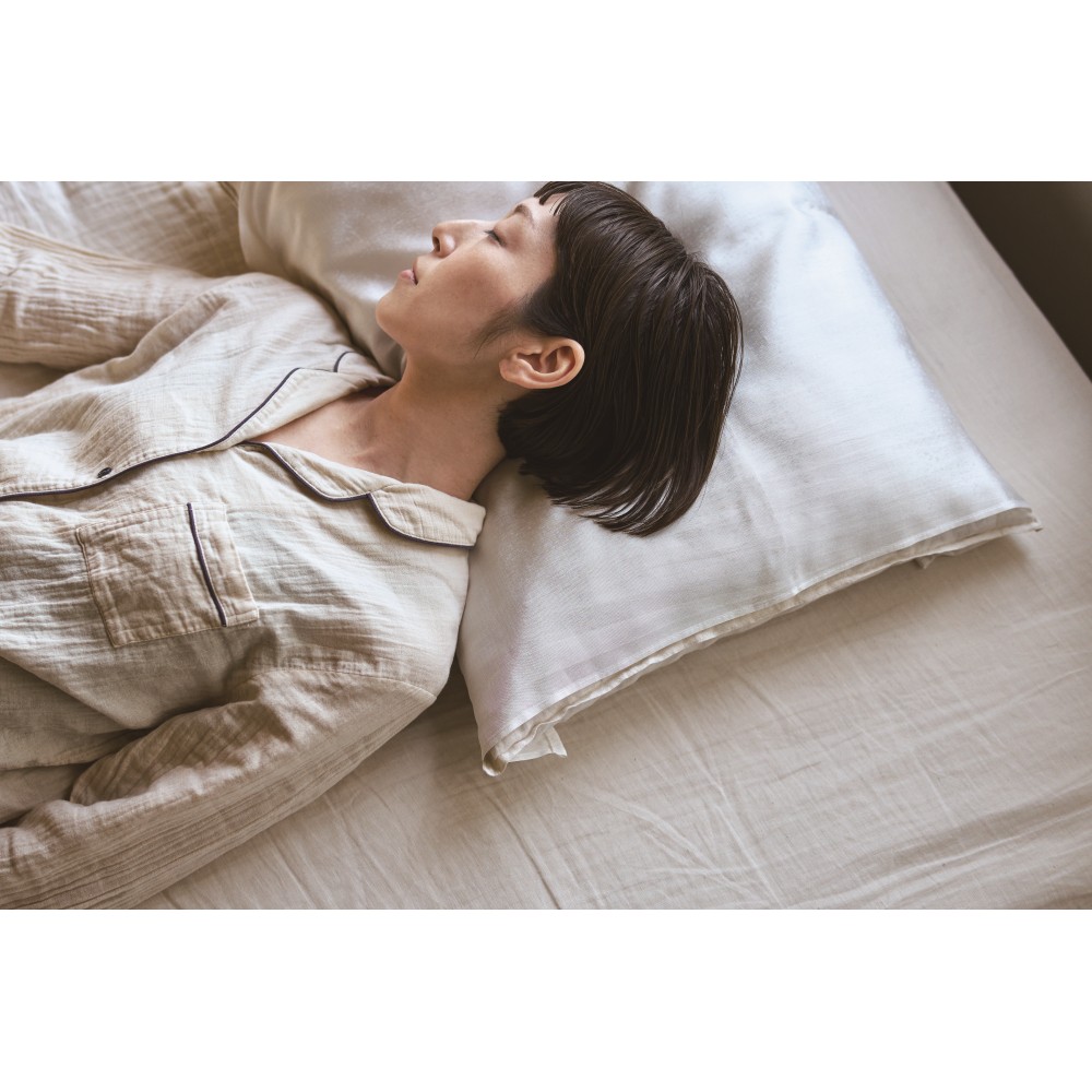 【リマ特選直送品】絹のピローカバー（シルキータイプ）　1枚