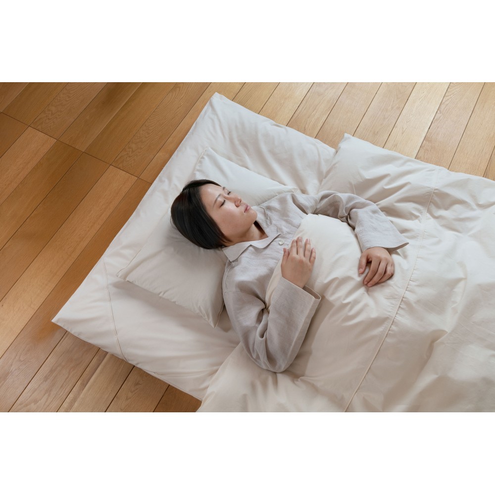 【リマ特選直送品】有機高密度防ダニ敷シーツ　シングル