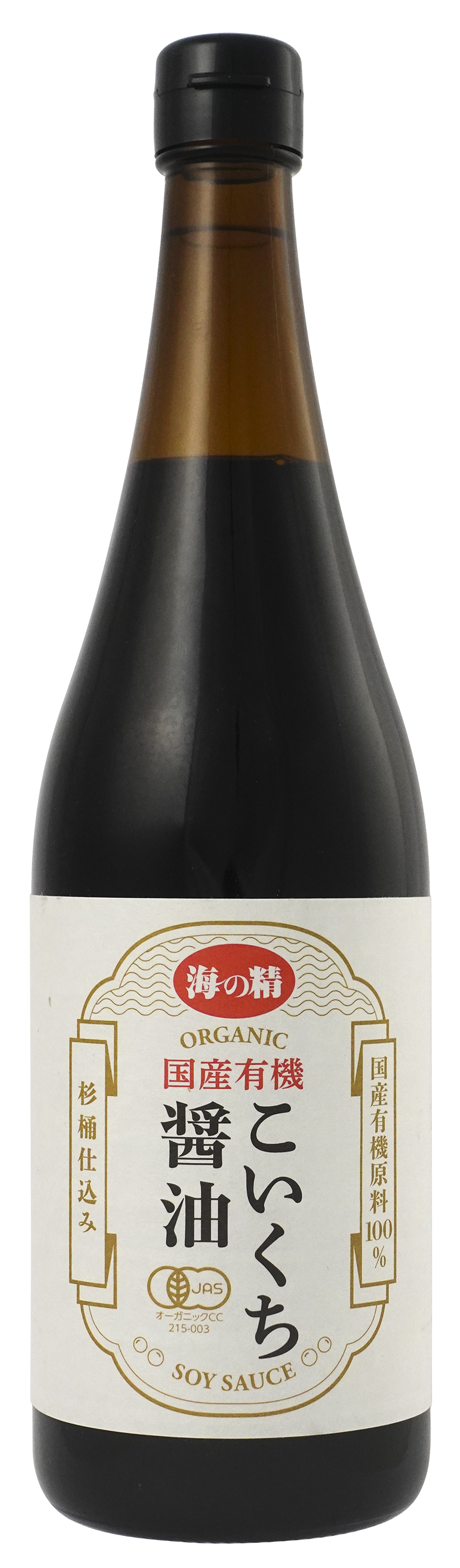 海の精 国産有機こいくち醤油