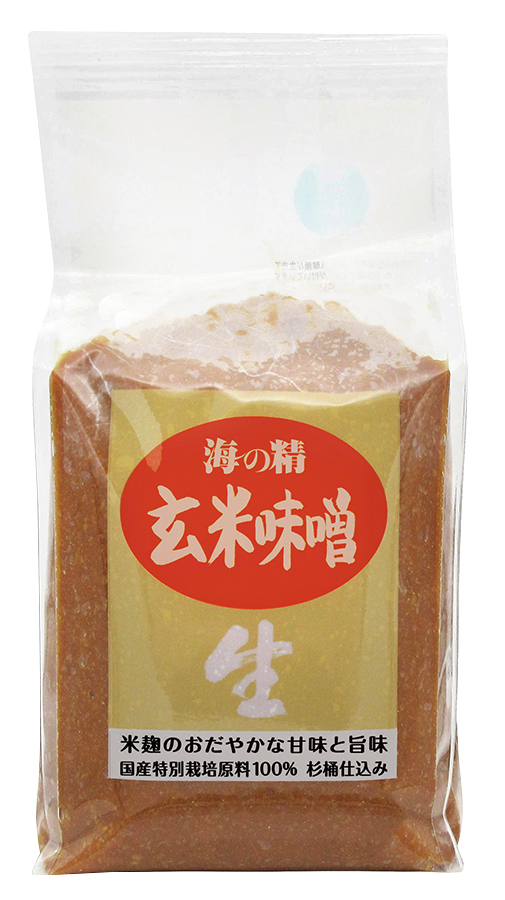 海の精 国産特栽 玄米味噌