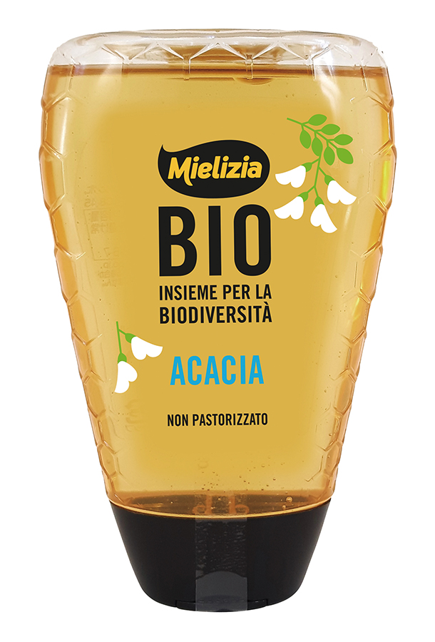 ミエリツィア アカシアの有機ハチミツ(スクイーザーボトル)