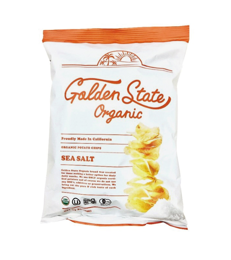 ※中止※オーガニックポテトチップス　シーソルト　（代替品 9385あり）