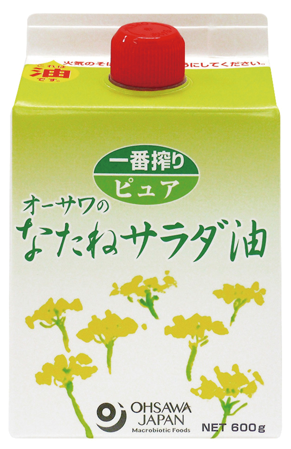 オーサワのなたねサラダ油　紙パック
