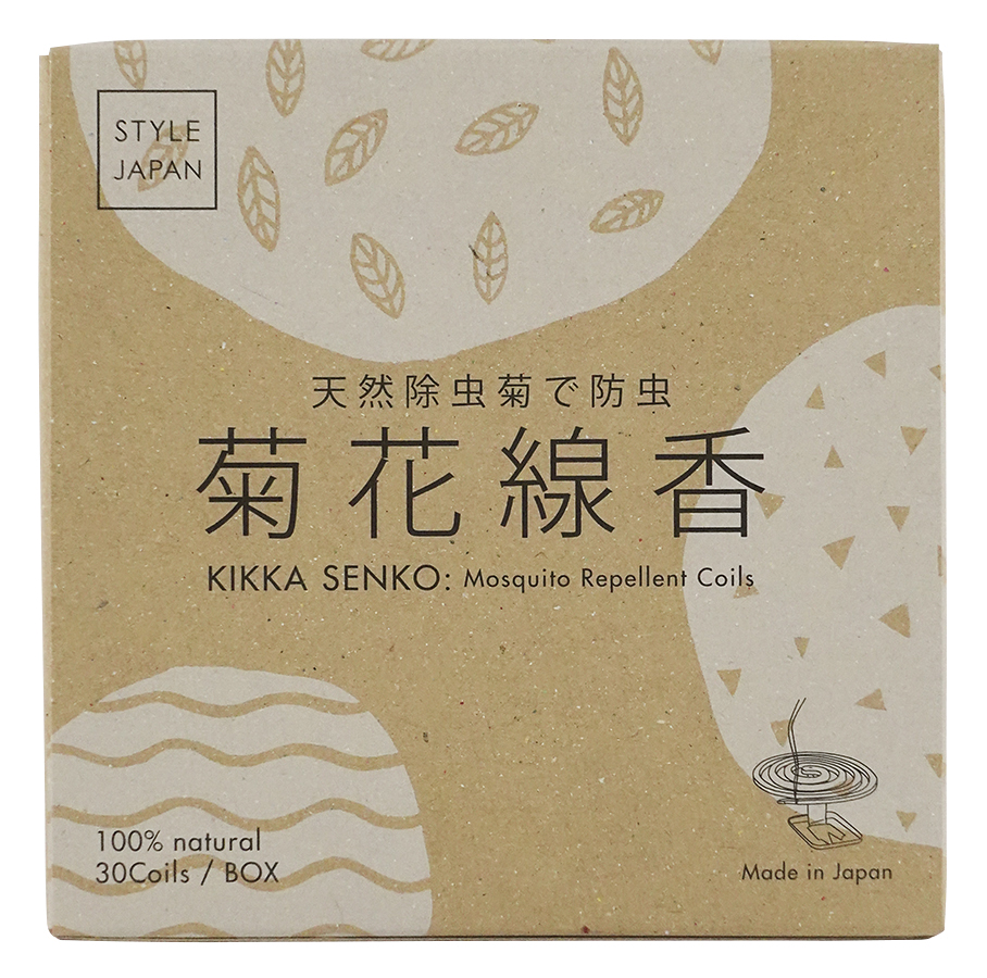 アロマで防虫 菊花線香(丸型)【販売期間：4月1日～9月30日予定】