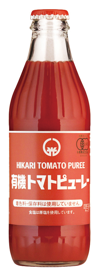 ヒカリ 有機トマトピューレー(ビン)