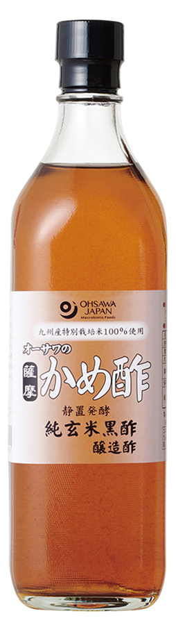 ※中止※オーサワの薩摩かめ酢(純玄米黒酢)（仕様変更品　9263あり）