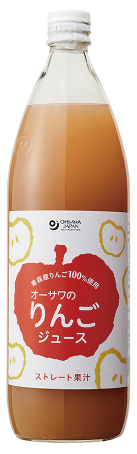 オーサワのりんごジュース(ビン)