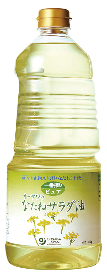 オーサワのなたねサラダ油　ペットボトル