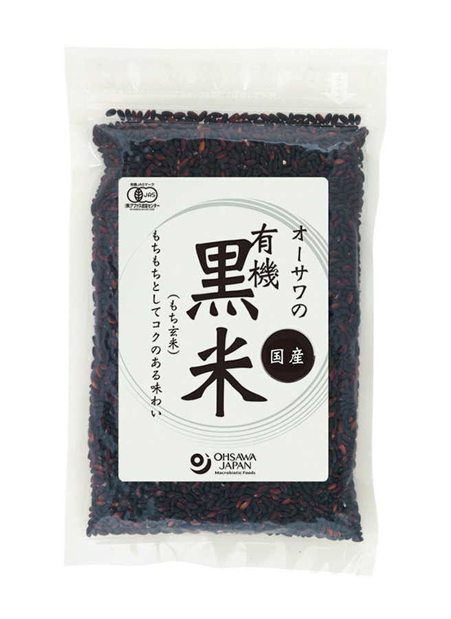 オーサワの有機黒米