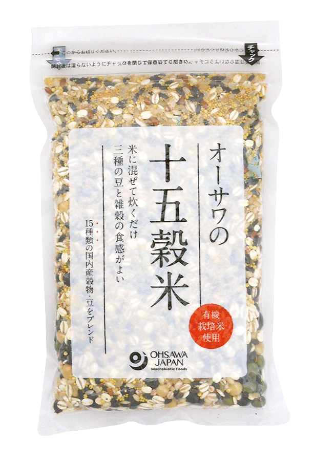 ※中止※オーサワの十五穀米（国産）　（仕様変更品　4316あり）