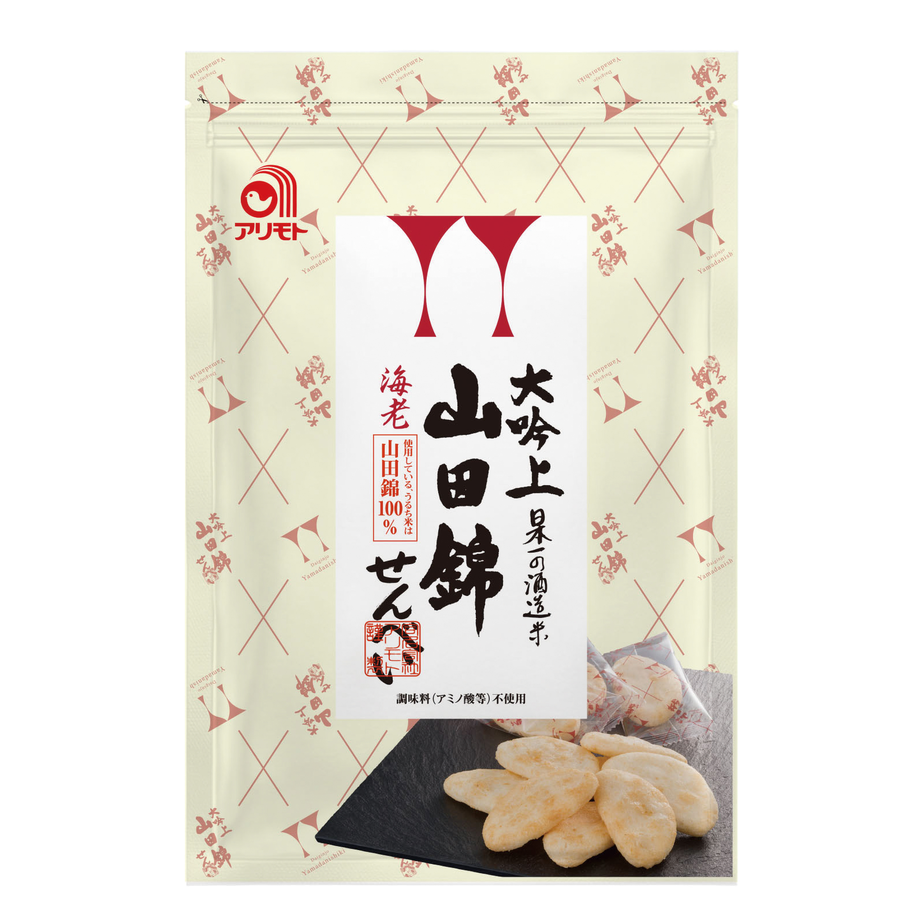 【10月新商品】大吟上　山田錦せんべい(海老)