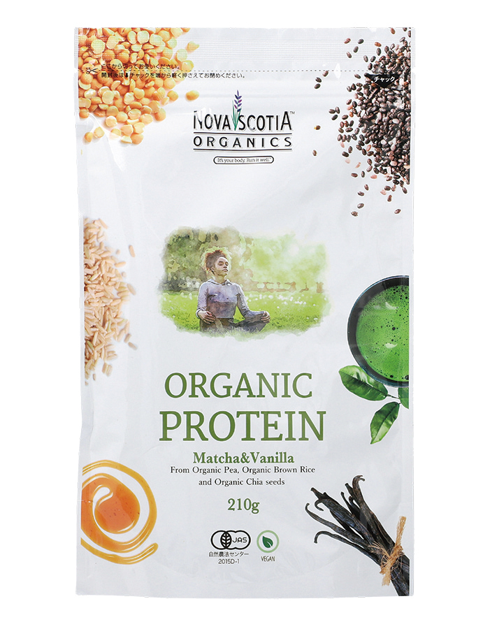 ※中止※オーガニックプロテイン抹茶＆バニラ