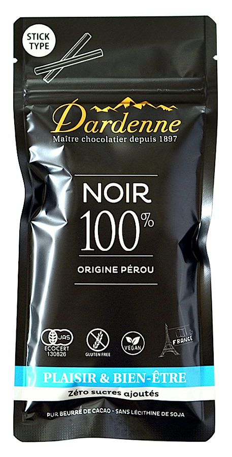 ※中止※ダーデン有機チョコレートスティックカカオ100%