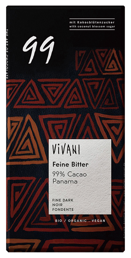 【冷蔵品】【11/1～ 0816】ViVANI オーガニックファインダークチョコレート99%【販売期間：4月1日～10月31日予定】