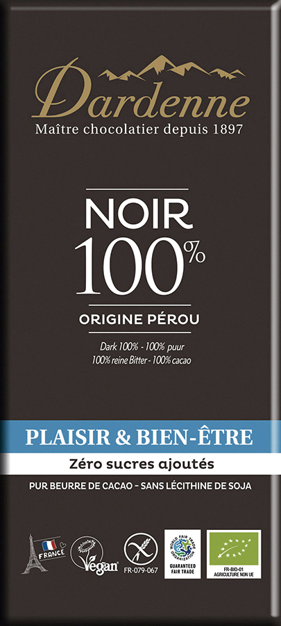 ※中止※ダーデン 有機チョコレート ダーク100％