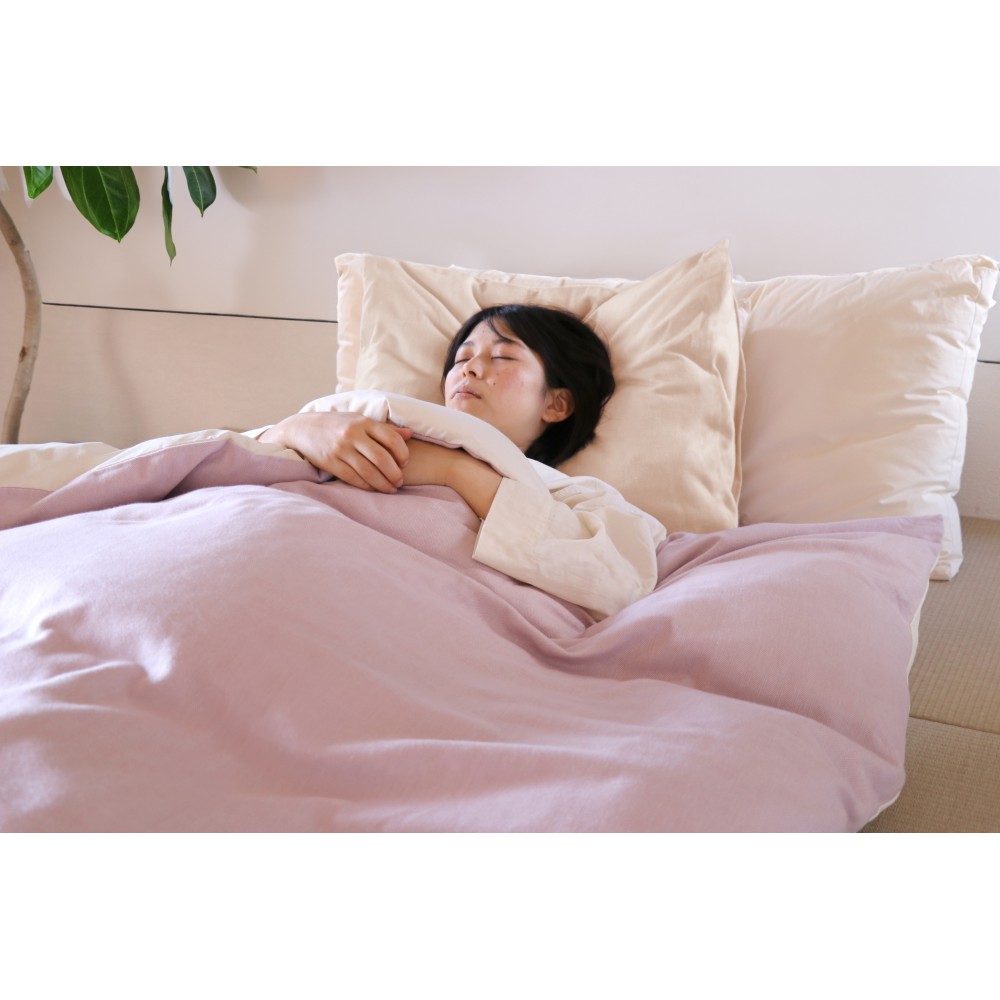 【リマ特選直送品】播州織あったか起毛掛カバー　おまかせカラー　シングル