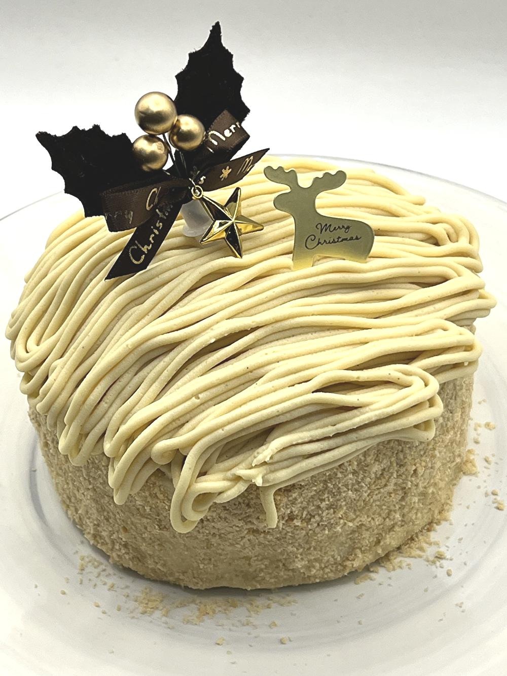 【リマ特選直送品】さつまいもモンブランのクリスマスケーキ