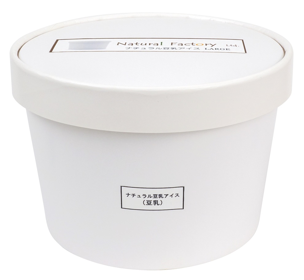 【リマ特選直送品】ナチュラルファクトリー　ナチュラル豆乳アイス　豆乳　1Lラージサイズ