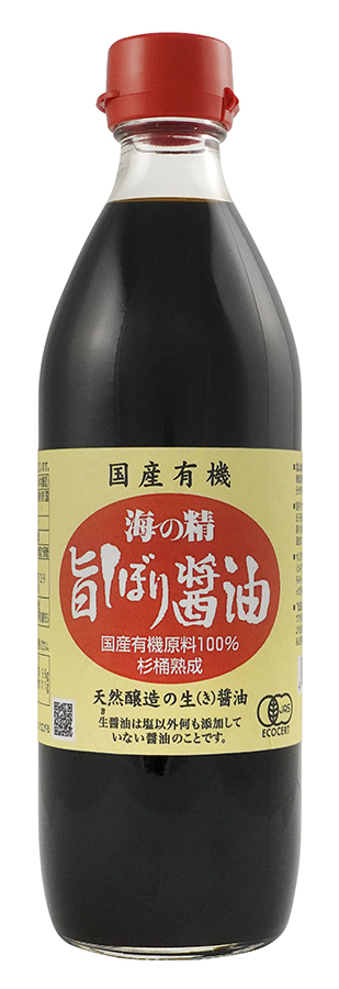 海の精 国産有機・旨しぼり醤油