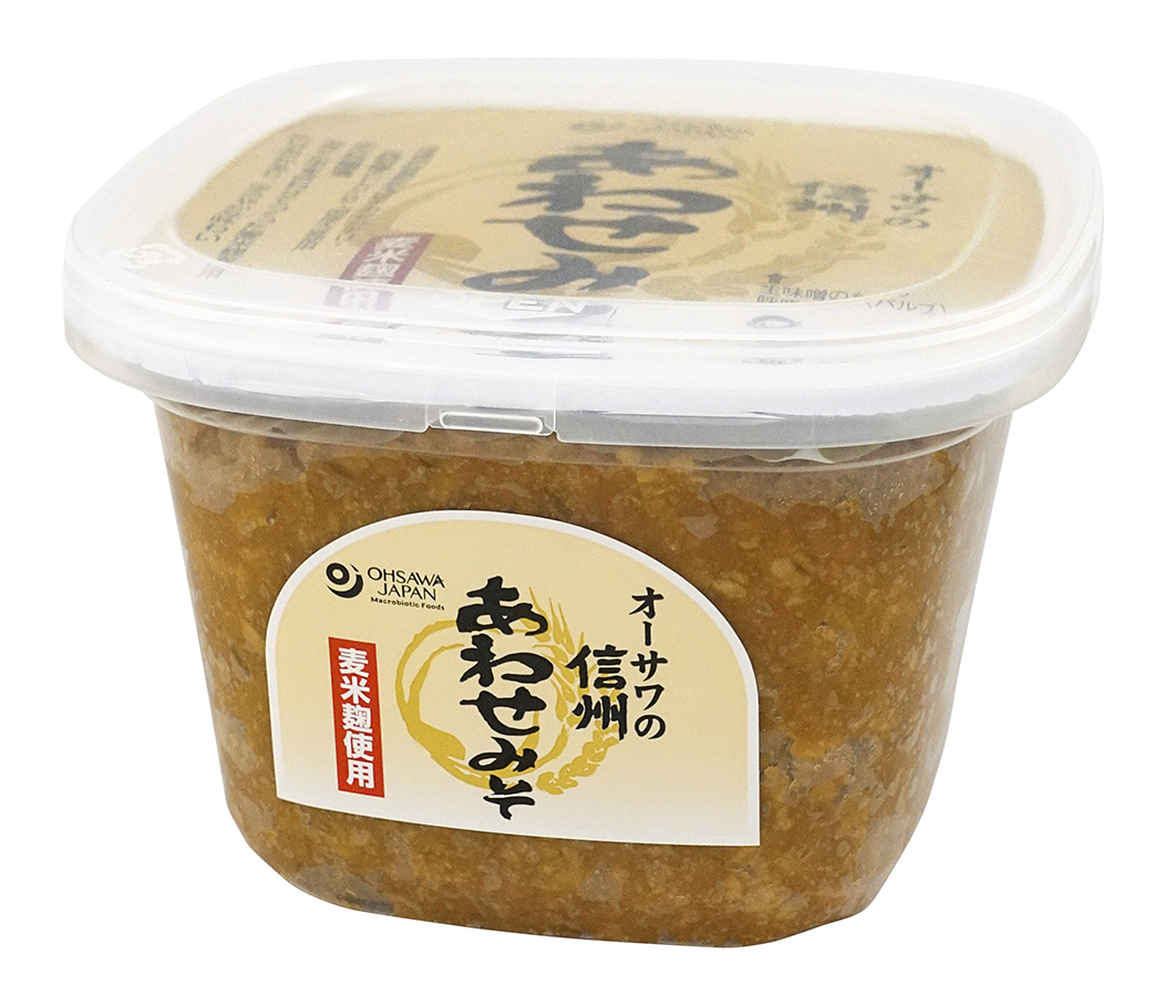 オーサワの信州あわせみそ(麦米麹使用)