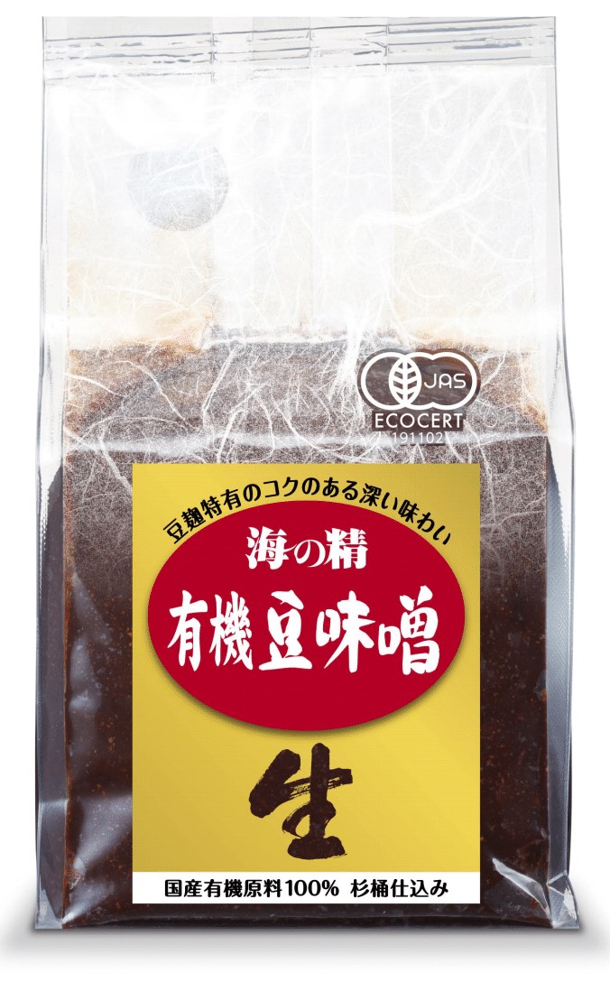 海の精 国産有機・豆味噌