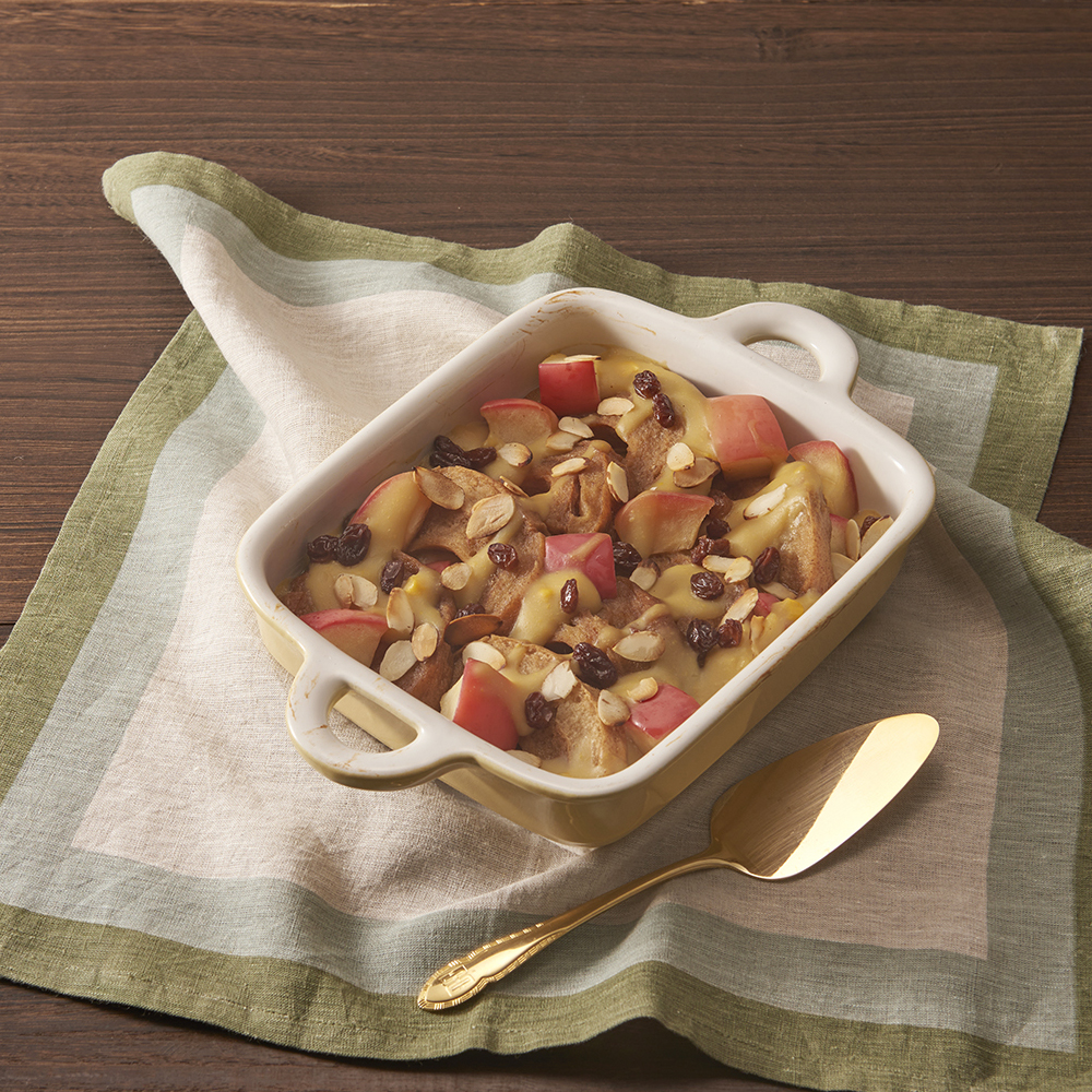 【レシピ】車麩のパンプディング風