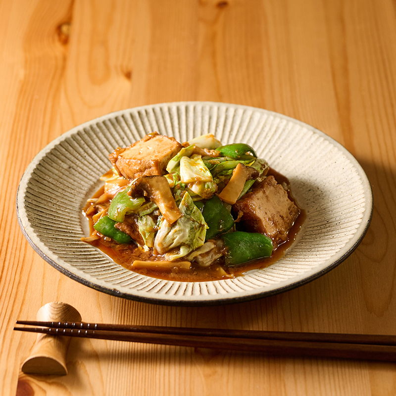 【レシピ】厚揚げの回鍋肉風