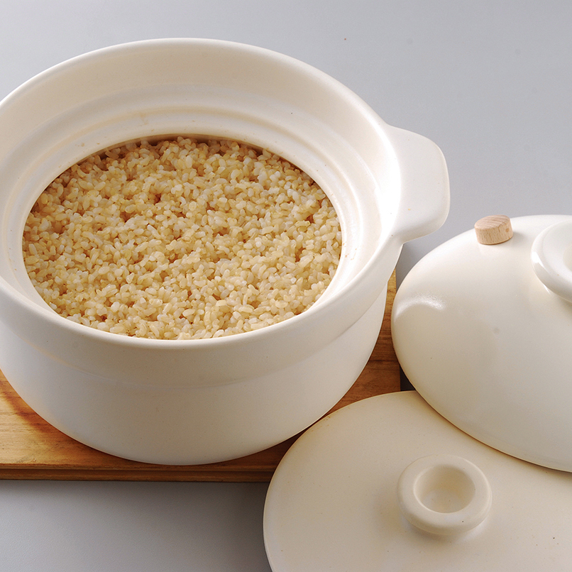 【レシピ】玄米のおいしい炊き方（炊飯用土鍋の場合）