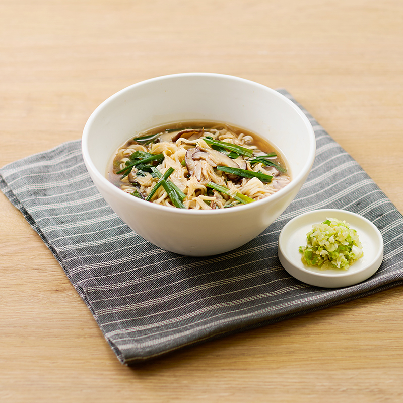 【レシピ】香味仕立ての醤油ラーメン