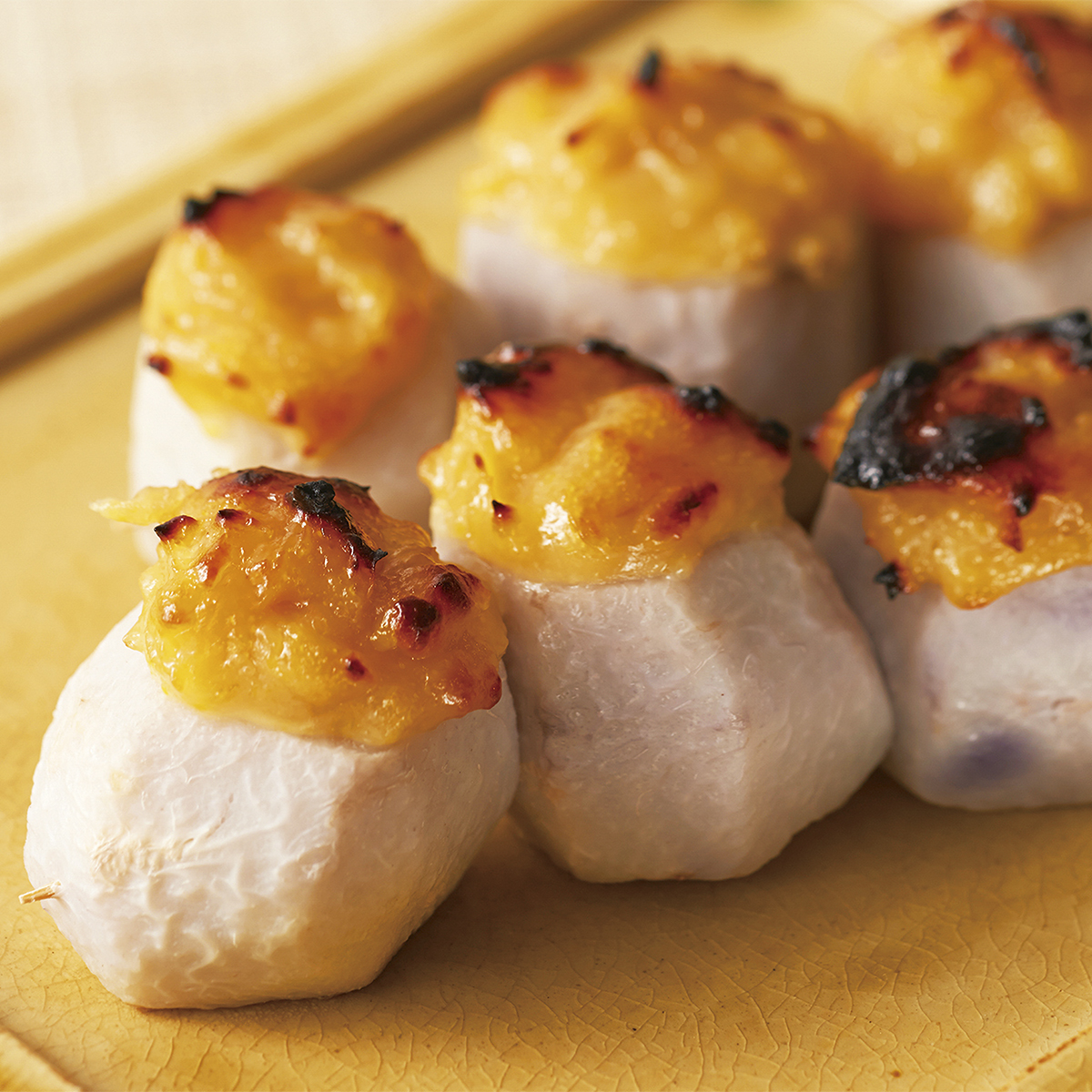 【レシピ】里芋のゆずみそ田楽